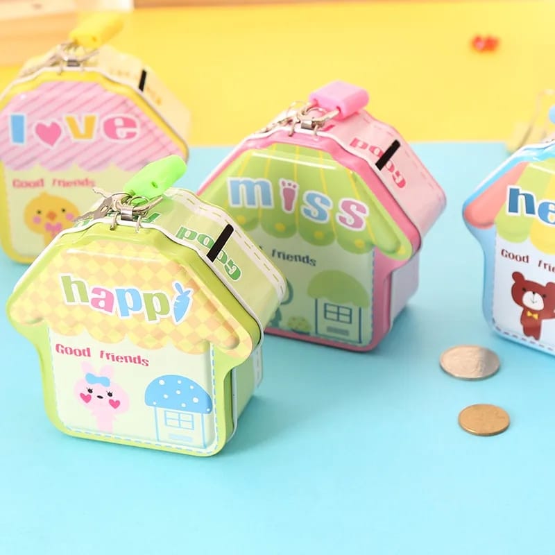cute Candy House Piggy Bank