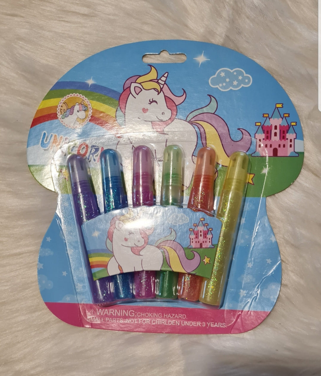 Unicorn glitter glue sets