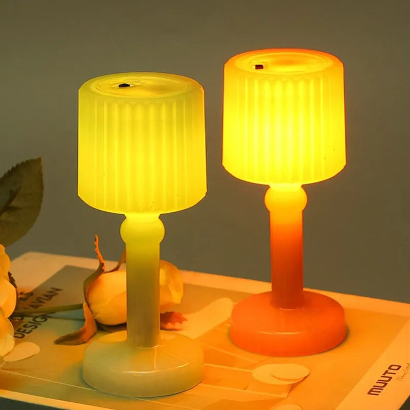 Mini LED Night Light Battery Powered LED Table Lamp