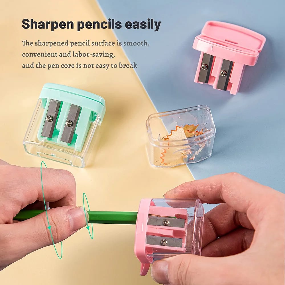 Dual Holes Pencil Sharpner