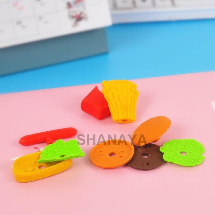 Fastfood Erasers