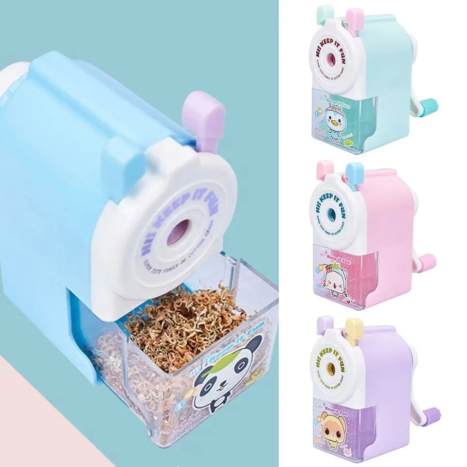 Hand Crank Cute Mechanical Pencil Sharpener