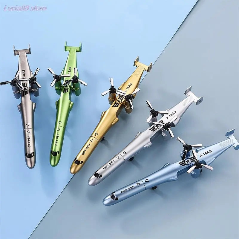 Creative Aircraft Machine Shape Gel Pen 0.5mm