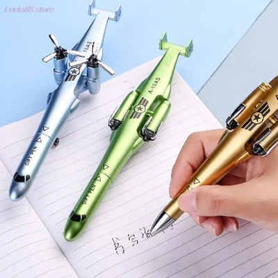 Creative Aircraft Machine Shape Gel Pen 0.5mm