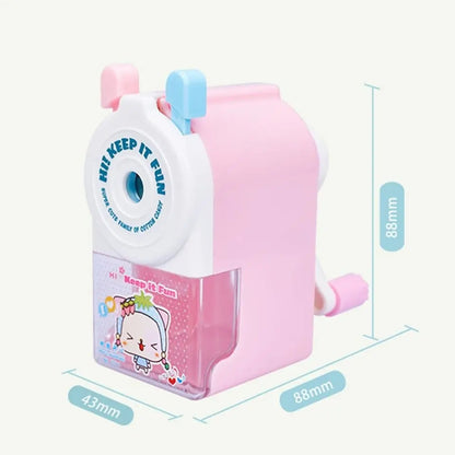 Hand Crank Cute Mechanical Pencil Sharpener