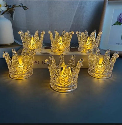 Stylish Crown Candle Light