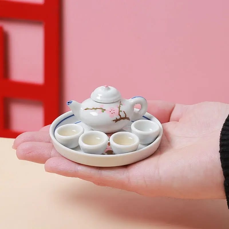 Mini  Tea Set Artificial ceramic teapot