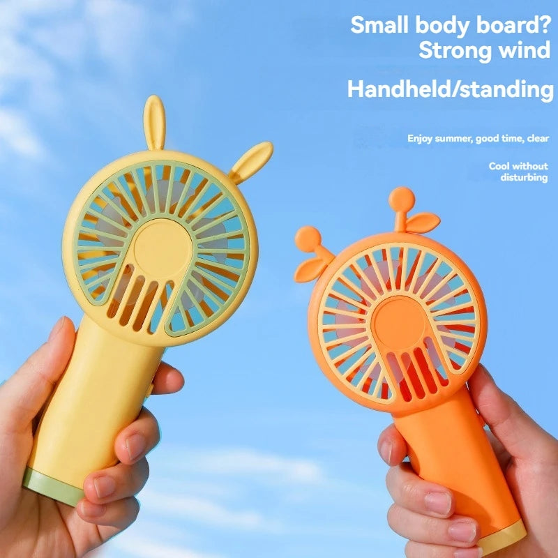 Handheld USB Mini Fan With Stand