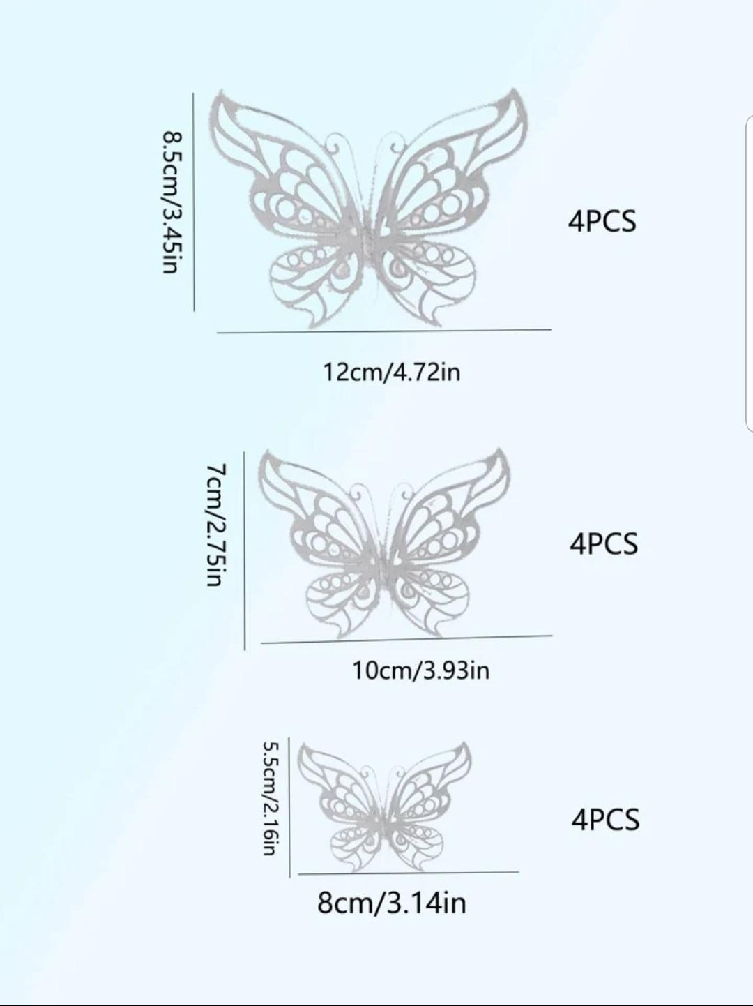 WH160.54 Silver Butterfly