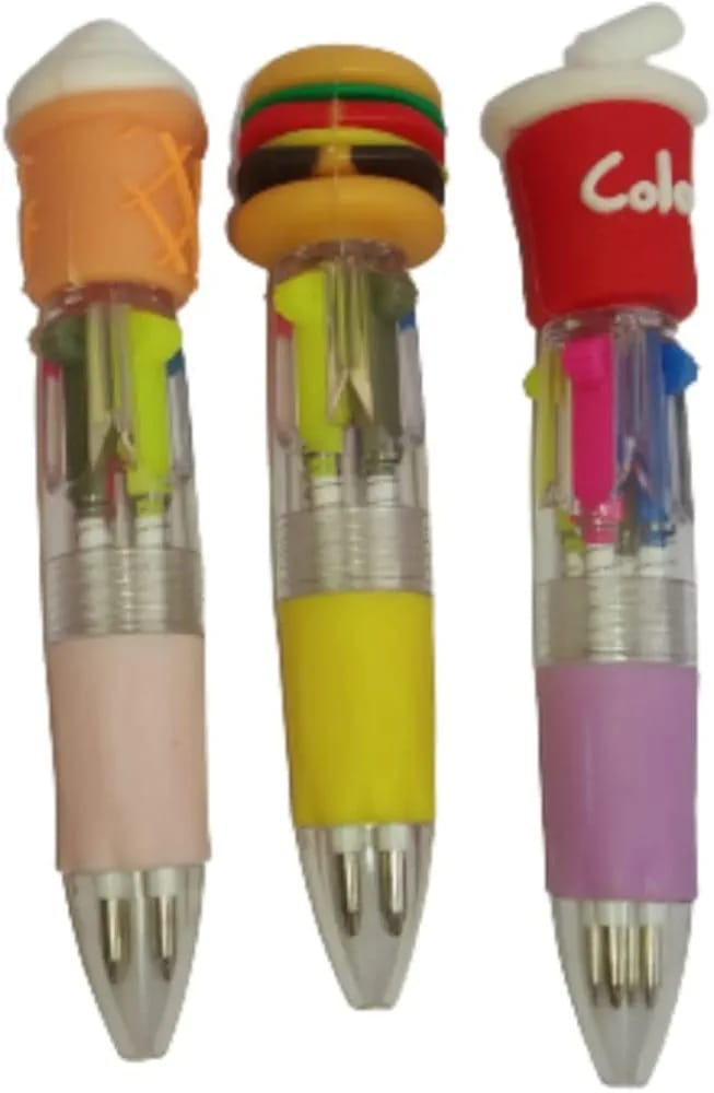 WS110.54Fastfood mini Multicolor Ballpoint Pen