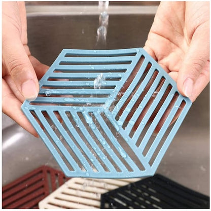 Pack of 4 Silicone Trivet Mat