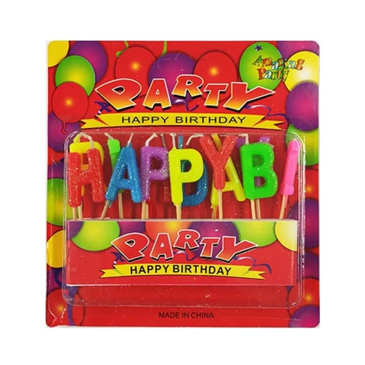 New Happy Birthday Candels