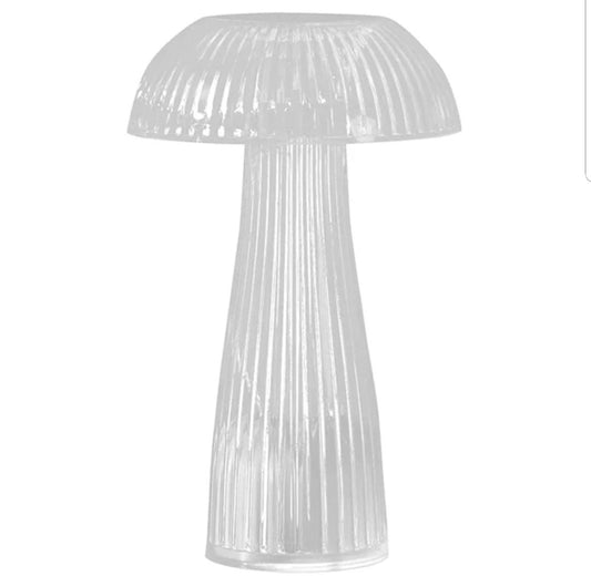 Crystal Mushroom Jellyfish Lamp Cell Operated Candle