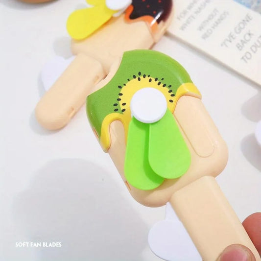 WH190.54 Icecream  Hand Fan