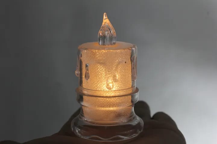 New Flameless Smokeless Candle