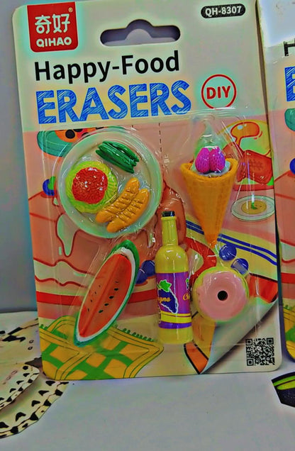 New Fastfood Erasers