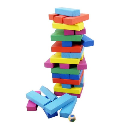 WH995.54 54Pcs Wooden toy