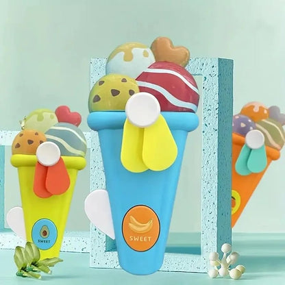 New ice cream Hand Fan