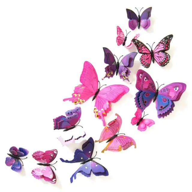 WH195.54 12 Magnetic Butterfly