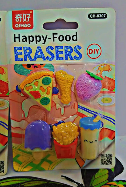 New Fastfood Erasers