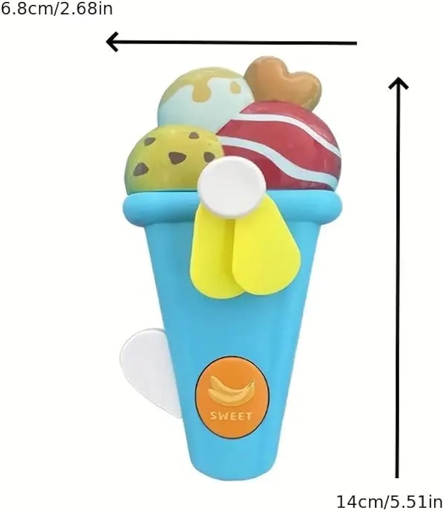 New ice cream Hand Fan