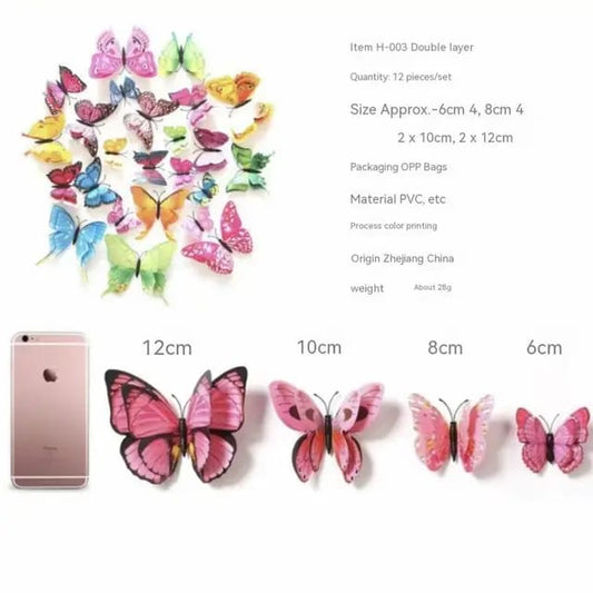 WH195.54 12 Magnetic Butterfly