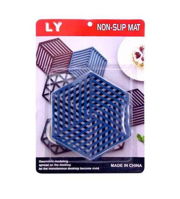 Pack of 4 Silicone Trivet Mat