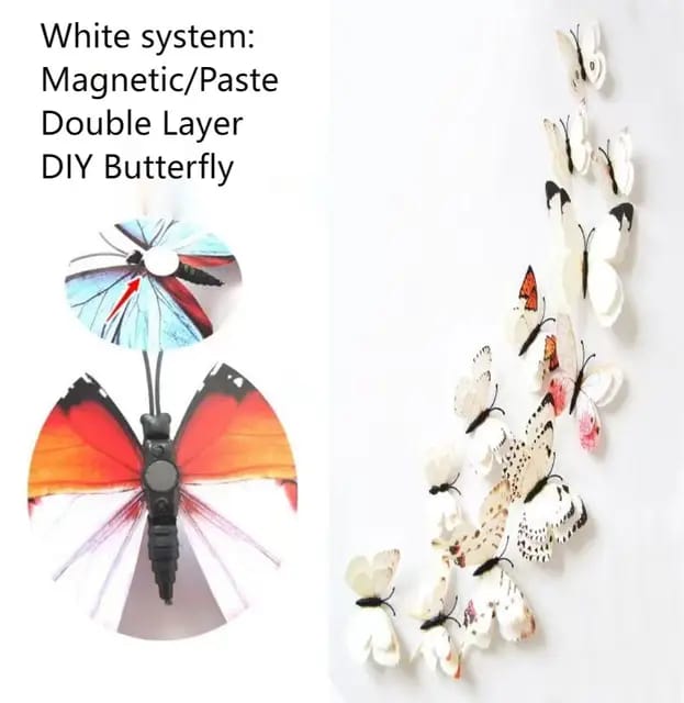 WH195.54 12 Magnetic Butterfly