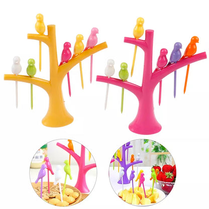 fruit fork set. Rendom colours