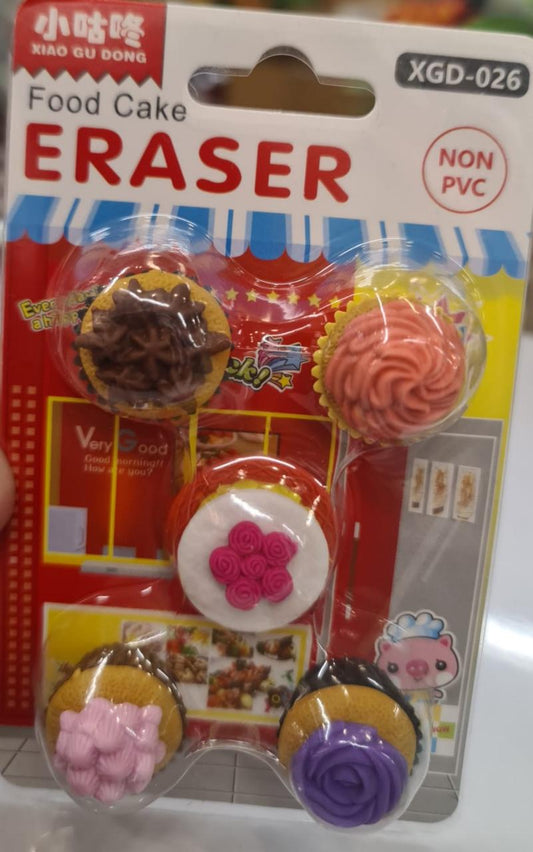 WS170.54Creative Shape Student Eraser Set