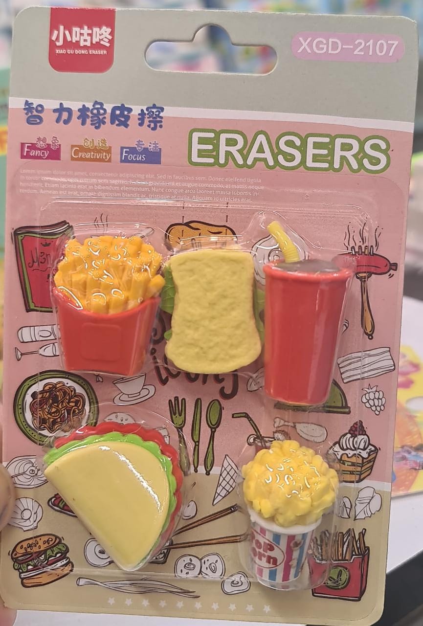 Fast Food Eraser