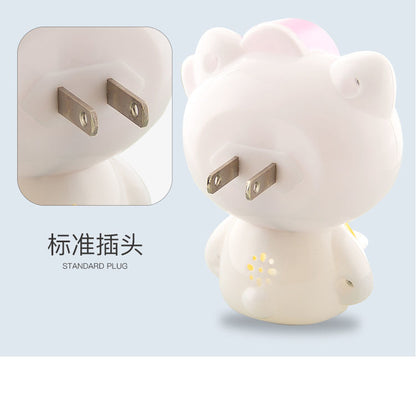 Kitty cat night light energy saving 