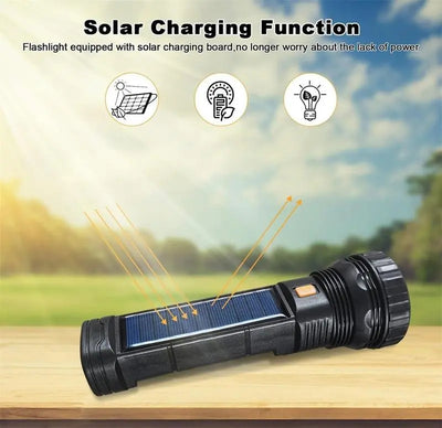Solar charging light