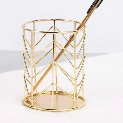 Hollow Out Makeup Brush Pot Holder