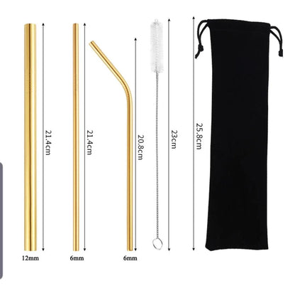 Reusable Metal Drinking Straw