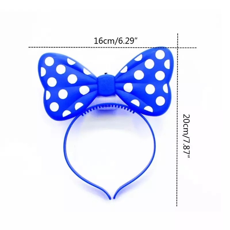 Girls LED light headband